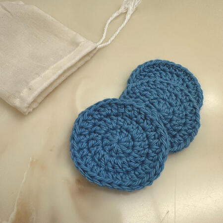 Reusable Cotton Rounds (100% cotton, eco-friendly facial care)